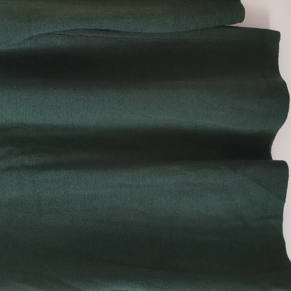 St John Collection Vintage green forest long blazer gold buttons Santana Knit M - Picture 5 of 7